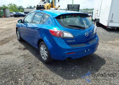 2012 Mazda Mazda3 I Touring из США, поврежденный, VIN JM1BL1L85C1661934
